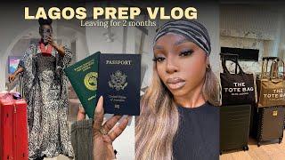 VLOG | LEAVING FOR 2 MONTHS to Lagos Nigeria | Travel Prep, Amazon Travel Essentials