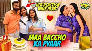 Maa Baccho ka Pyaar  Maa ko Gift Diya Gold ️ Her Reaction Wins Heart