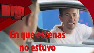 EN QUE ESCENAS NO ESTUVO PAUL WALKER EN FURIOUS 7