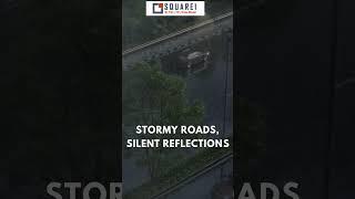 Stormy Roads, Silent Reflections | Rainy Visualization Render | Squarei 3D