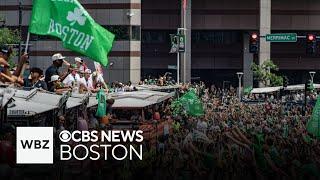 Celtics parade draws massive crowds to the streets of Boston