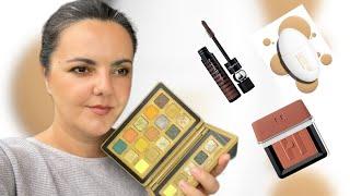 Summer makeup look/ Natasha Denona Yucca palette/Lisa Eldridge Skin Tint/Haus Labs BLUSH POWDER