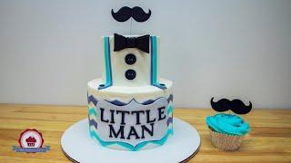 Gentleman's Mustache Cake