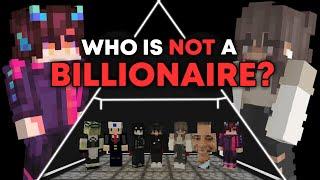 6 Billionaires vs 1 Secret Millionaire  | Skyblock Odd Man Out