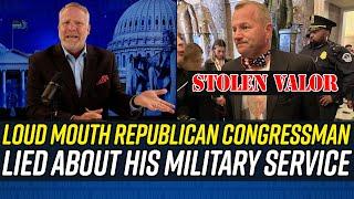 Trump-Loving Congressman CAUGHT LYING ABOUT HIS MILITARY SERVICE!!!