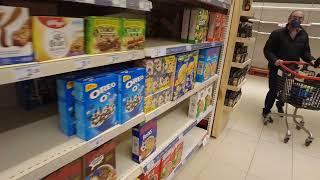 Grocery Store and Prices at Carrefour Market - Cadiz Spain - ECTV