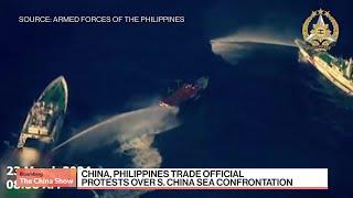 China's Water Cannons Test US-Philippines Pact In South China Sea