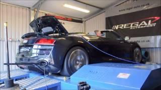 Regal Autosport - Audi R8 V10 with VF720 Supercharger Kit - Dyno Testing