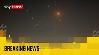 Explosions heard over Qatari capital, say reports | Watch full coverage on Sky News