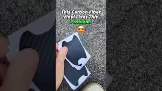 This is Genius! This Carbon Fiber Vinyl Protects your Car from Scuffs! 