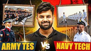 TES vs Navy Tech | Difference Between Army TES and Navy Tech | Indian Army TES | Cadet Entry Scheme