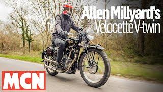 Allen Millyard's home-made Velocette V-twin |  MCN | Motorcyclenews.com