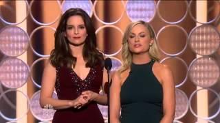 Tina Fey & Amy Pohler's Golden Glode intro ! Amazing - Best Celebrity Jokes