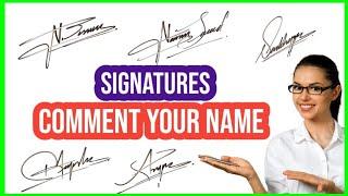 How to do signature like a billionaire | Sign your name | Signature | Autograph