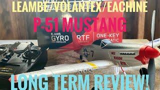 P-51 Mustang long-term review with flight footage! (Leambe/Volantex/Eachine)