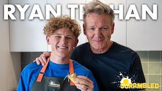 Gordon Ramsay Gets Ryan Trahan to Cook Breakfast Tacos