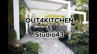 Außenküche von OUT4KITCHEN mit einem Flammkraft BLOCK D und Bofun Wok Brenner