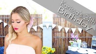 My 24th Birthday Party! Hair, Makeup & DIY Decorations