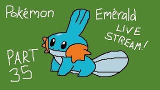 Pokémon Emerald (Game Boy Advance) Pretty Good Live Stream! (Part 35)