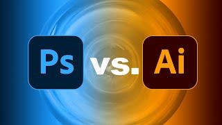 Adobe Photoshop vs. Illustrator Unterschied & Vergleich - Tutorial (deutsch)