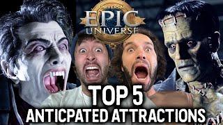 Top 5 Most Anticipated EPIC UNIVERSE Attractions • FOR YOUR AMUSEMENT