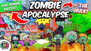 Zombies vs Students| Halloween Story | Toca Life Story | Toca Boca