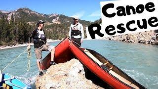 Canoe Rescue Vlog - How To Unwrap A Canoe