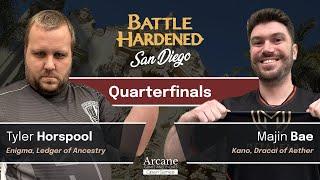 Battle Hardened San Diego : Quarterfinals Enigma vs Kano [CC] | Flesh and Blood