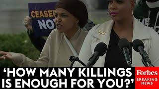 Ilhan Omar Lashes Out At Reporter When Questioned About Israel Retaliating In Gaza