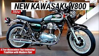2024 NEW KAWASAKI W800 : A True Masterpiece That Embracing Tradition with Modern Flair