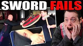 The WORST internet SWORD FAILS #2 - The Darwin Awards