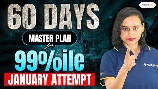 60 Days Master Plan | Score 99 Percentile in January Attempt | JEE Main 2025 | Nabamita Ma'am