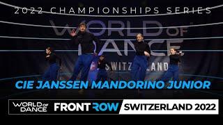 Cie Janssen Mandorino Junior | Headliner | FrontRow | World of Dance Switzerland 2022 | #WODSWZ22