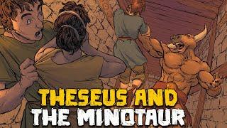 Theseus in the Minotaur's Labyrinth - 3/3 - Greek Mythology in Comics - See U in History