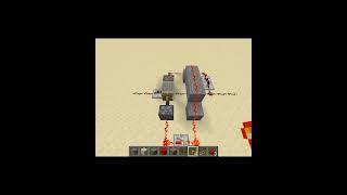 Механизмы в Minecraft #12 Тиристор, не симметричный полууправляемый ключ на поршнях и повторителях