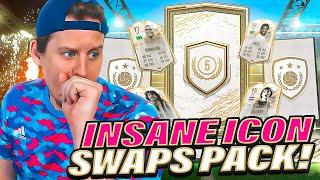 92+ ICON PLAYER PICK?! THE BEST ICON SWAPS PACKS! FIFA 21 Ultimate Team