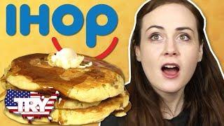 Irish People Try IHOP For The First Time... in AMERICA!