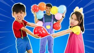 Dance & Pop Balloons | Floor Is Lava | Hokie Pokie Kids Videos