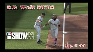 MLB The Show 23 R  D  Wolf RTTS # 44  R.D.  Is The  Long Ball King