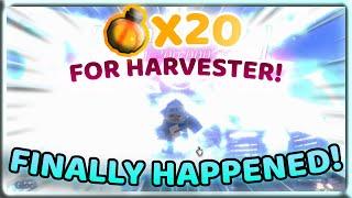 I ROLLED LUMINOSITY USING X20 BLOOD DREAM POTIONS FOR 1/666M ‘HARVESTER' | Sol’s RNG