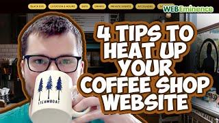 Coffee Shop Websites  - 4 Tips To Improve Your Coffee Shop Website - Real Website Examples