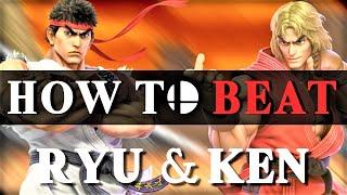 HOW TO BEAT RYU AND KEN in Super Smash Bros. Ultimate