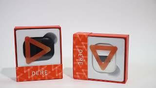 QERE E50 Earbuds 28-Hr Battery, Quick Pairing, Ultra-Low Latency, ENC Noise Cancellation, Bass Boost