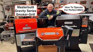 Masterbuilt Gravity Series Charcoal Grills  / Beginners Guide To BBQ Perfection!