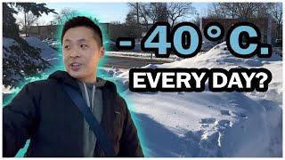 What Does Winter Look Like in Winnipeg, Manitoba | Canadian Weather Vlog