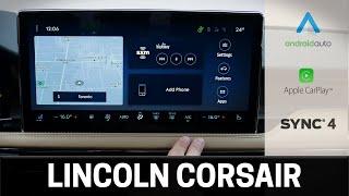 Sync4 in the Lincoln Corsair (2023-2024 models)