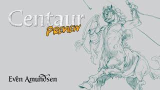 Digital Painting Timelapse | Preview: Centaurs | TEGN | Fantasy Art