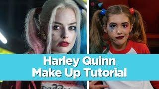 Harley Quinn Back to School Make Up Tutorial! | FanlalaTV