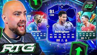 I PACKED A HUGE CARD IN MY PARTY BAG! FC25 Road To Glory