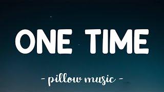 One Time - Justin Bieber (Lyrics) 